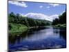 New York, Adirondack State Park, Adirondack Mountains, Raquette River Near Long Lake-null-Mounted Photographic Print