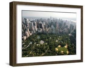 New York Aerial-Mark Lennihan-Framed Photographic Print