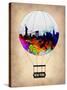 New York Air Balloon-NaxArt-Stretched Canvas