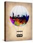 New York Air Balloon-NaxArt-Stretched Canvas