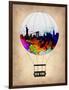 New York Air Balloon-NaxArt-Framed Art Print