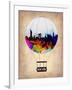 New York Air Balloon-NaxArt-Framed Art Print