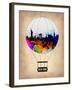 New York Air Balloon-NaxArt-Framed Art Print