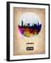 New York Air Balloon-NaxArt-Framed Art Print