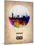 New York Air Balloon-NaxArt-Mounted Art Print