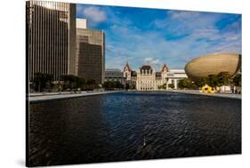 New York, Albany, New York State Capitol-null-Stretched Canvas