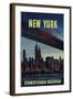 New York . . . Always Exciting! Go-null-Framed Giclee Print