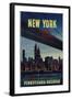 New York . . . Always Exciting! Go-null-Framed Giclee Print