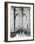 New York and Brooklyn Bridge-George P. Hall-Framed Photo