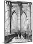 New York and Brooklyn Bridge-George P. Hall-Mounted Photo