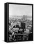 New York and Brooklyn Bridge-George P. Hall-Framed Stretched Canvas