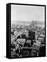 New York and Brooklyn Bridge-George P. Hall-Framed Stretched Canvas