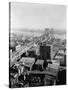 New York and Brooklyn Bridge-George P. Hall-Stretched Canvas