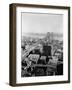 New York and Brooklyn Bridge-George P. Hall-Framed Photographic Print