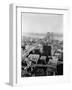 New York and Brooklyn Bridge-George P. Hall-Framed Photographic Print