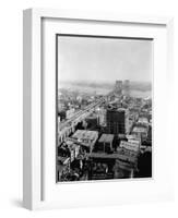 New York and Brooklyn Bridge-George P. Hall-Framed Photographic Print