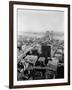 New York and Brooklyn Bridge-George P. Hall-Framed Photographic Print
