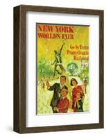New York and Chicago Limited-null-Framed Art Print