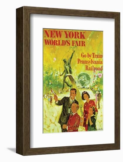 New York and Chicago Limited-null-Framed Art Print