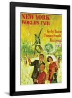 New York and Chicago Limited-null-Framed Art Print