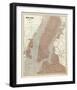 New York and Vicinity, c.1845-Sidney E^ Morse-Framed Art Print