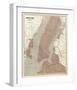 New York and Vicinity, c.1845-Sidney E^ Morse-Framed Art Print