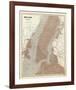 New York and Vicinity, c.1845-Sidney E^ Morse-Framed Art Print