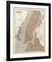 New York and Vicinity, c.1845-Sidney E^ Morse-Framed Art Print