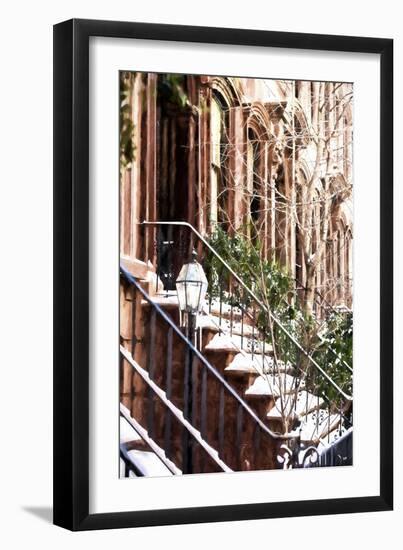 New York Architecture in Winter-Philippe Hugonnard-Framed Giclee Print