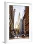 New York Architecture IV - In the Style of Oil Painting-Philippe Hugonnard-Framed Giclee Print