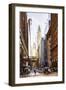 New York Architecture IV - In the Style of Oil Painting-Philippe Hugonnard-Framed Giclee Print