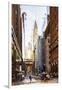 New York Architecture IV - In the Style of Oil Painting-Philippe Hugonnard-Framed Giclee Print