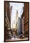 New York Architecture IV - In the Style of Oil Painting-Philippe Hugonnard-Framed Giclee Print