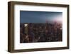 New York at Dusk-David Martin Castan-Framed Photographic Print