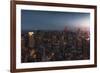 New York at Dusk-David Martin Castan-Framed Photographic Print