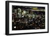 New York at Night II-James McLoughlin-Framed Photographic Print