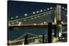 New York at Night IV-James McLoughlin-Stretched Canvas