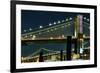 New York at Night IV-James McLoughlin-Framed Photographic Print