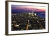 New York at Night VIII-James McLoughlin-Framed Photographic Print