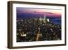 New York at Night VIII-James McLoughlin-Framed Photographic Print