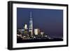 New York at Night X-James McLoughlin-Framed Photographic Print