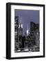 New York at Night-null-Framed Art Print