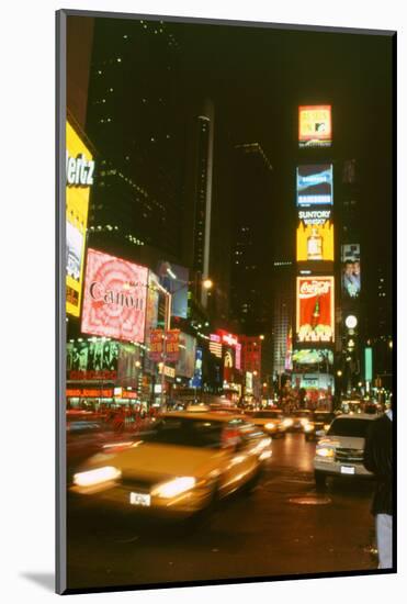 New York at Night-null-Mounted Photographic Print