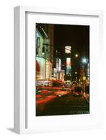 New York at Night-null-Framed Photographic Print