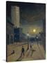 New York at Night-Louis Michel Eilshemius-Stretched Canvas