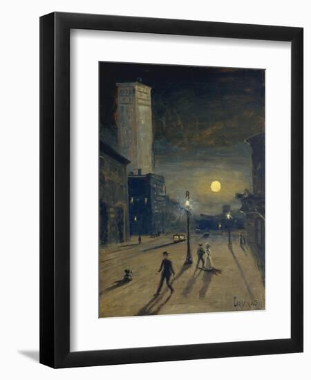 New York at Night-Louis Michel Eilshemius-Framed Giclee Print