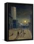 New York at Night-Louis Michel Eilshemius-Framed Stretched Canvas