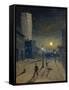 New York at Night-Louis Michel Eilshemius-Framed Stretched Canvas
