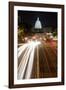 New York Avenue and U. S. Capitol Building-null-Framed Photographic Print