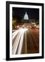 New York Avenue and U. S. Capitol Building-null-Framed Photographic Print